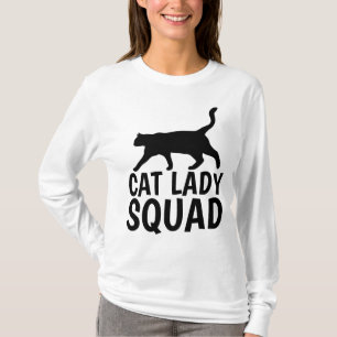 CAT LADY SQUAD T-shirts