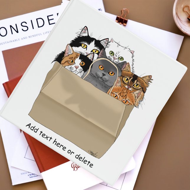 Cat Lady Starter Kit 3 Ring Binder (Creator Uploaded)