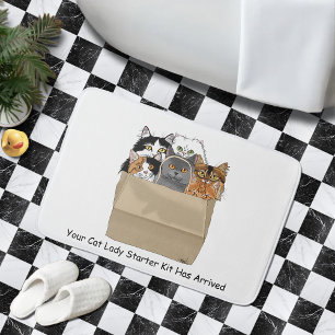 Cat Lady Starter Kit Bath Mat