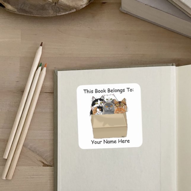 Cat Lady Starter Kit Bookplate (Creator Uploaded)