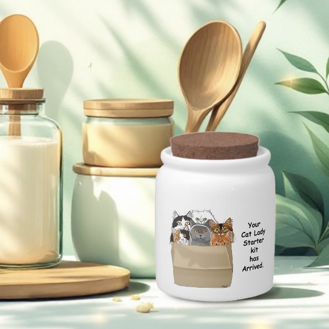 Cat Lady Starter Kit Candy Jar (Creator Uploaded)