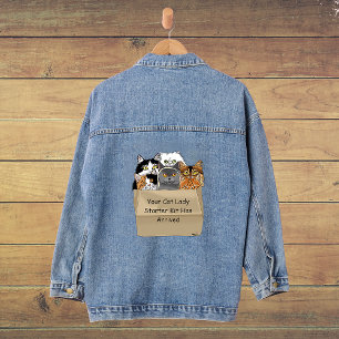 Cat Lady Starter Kit Denim Jacket