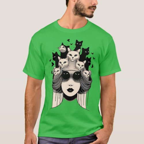 Cat Lady T_Shirt