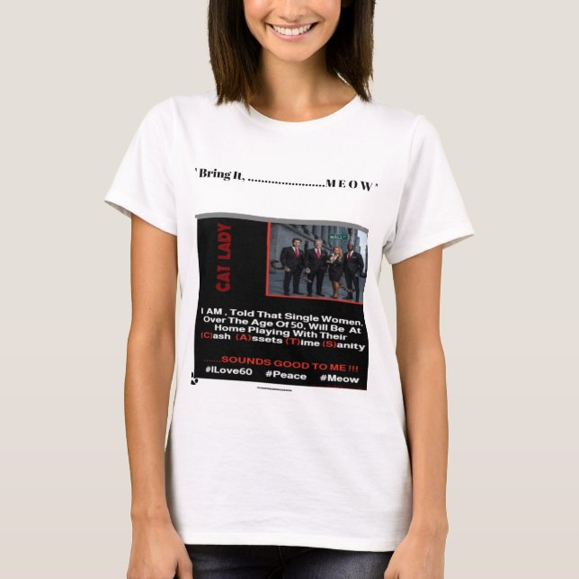 CAT LADY T-Shirt (Front)