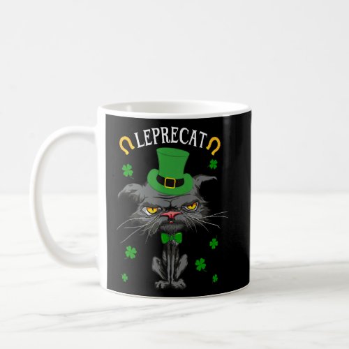 Cat Leprechaun Leprecat St Patricks Day Cat 1  Coffee Mug