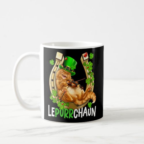 Cat Leprechaun St Patrick S Day Lepurrchaun Shamro Coffee Mug