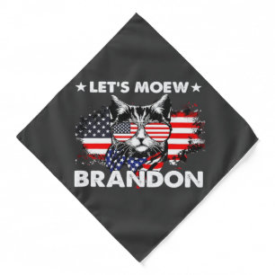 Cat Lets Meow Bandana