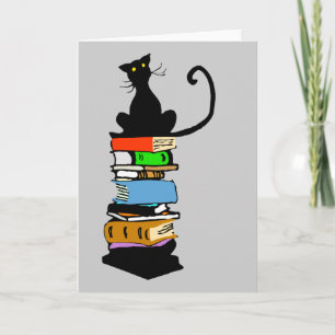 Cat Library Card