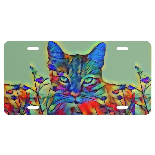 Cat License Plate (Front)