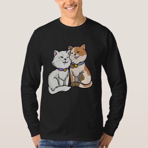 Cat Life Is Better With Cats Mothers Day 1 T_Shirt