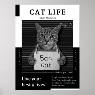 CAT LIFE Magazine Poster
