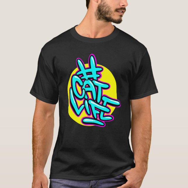 Cat Life Tee (Front)