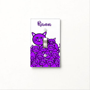 Cat Light Switch Cover