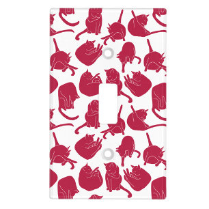 Cat Light Switch Cover