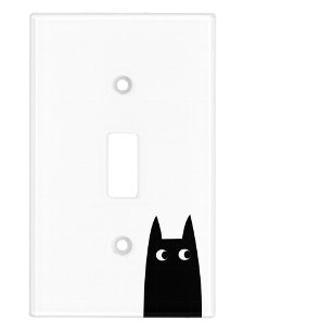 Cat Light Switch Cover