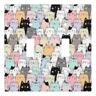 Cat Light Switch Cover