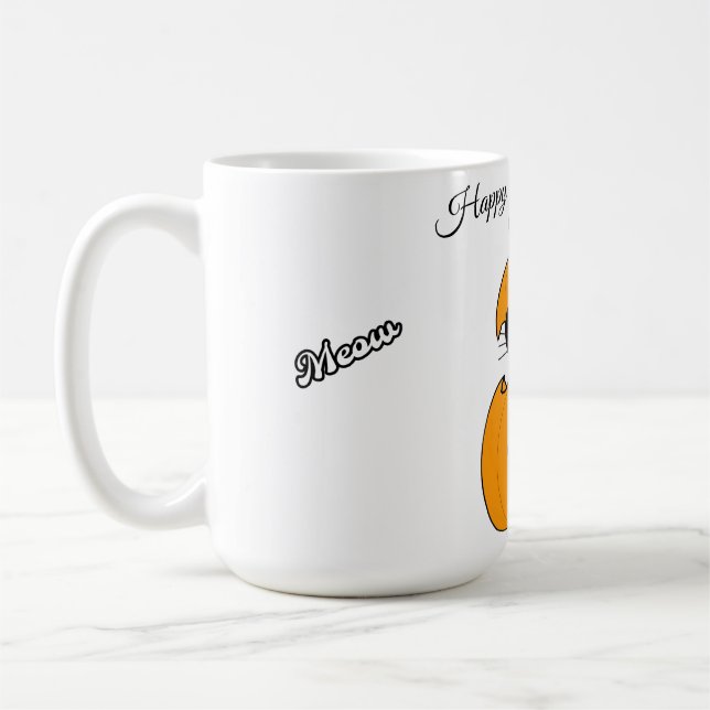  Cat-lloween Coffee Mug (Left)