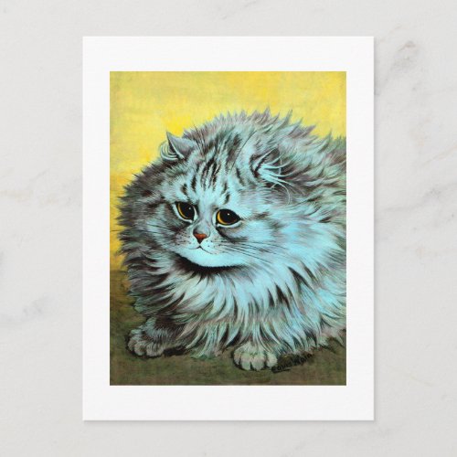 Cat Louis Wain Postcard
