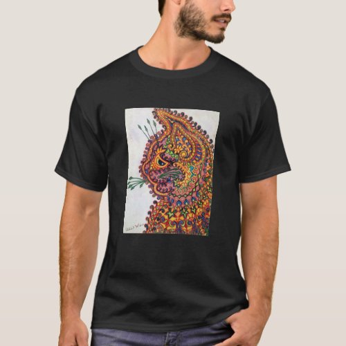 Cat Louis Wain T_Shirt