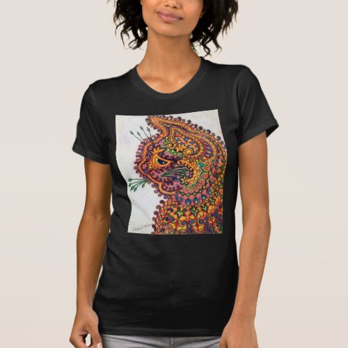 Cat Louis Wain T_Shirt