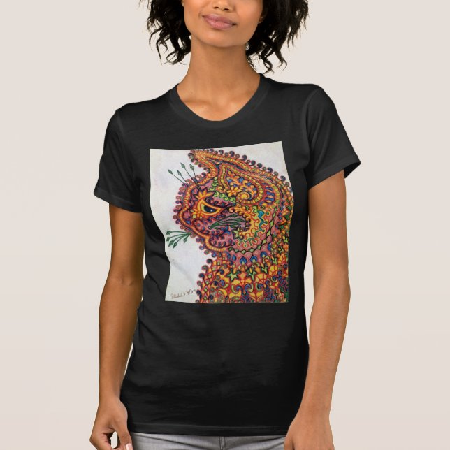 Cat, Louis Wain T-Shirt (Front)