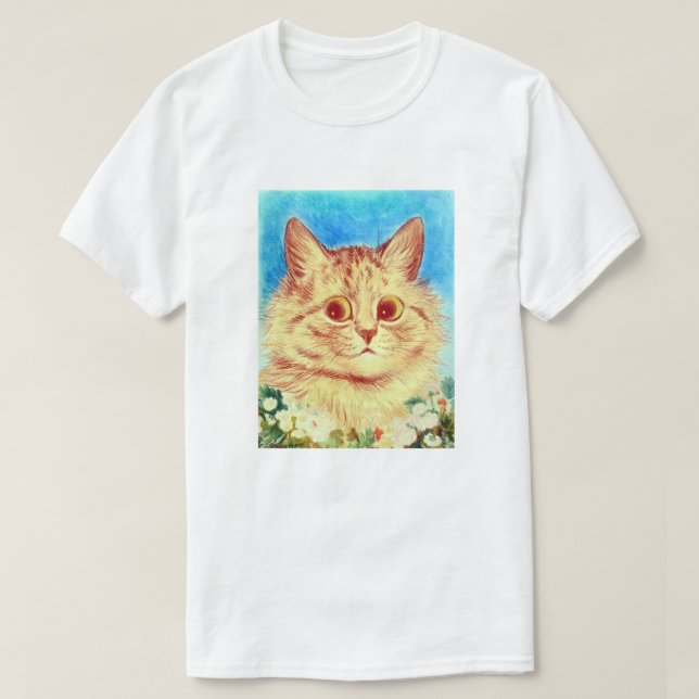 Cat, Louis Wain T-Shirt (Design Front)