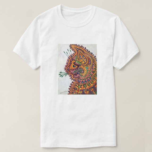 Cat, Louis Wain T-Shirt (Design Front)
