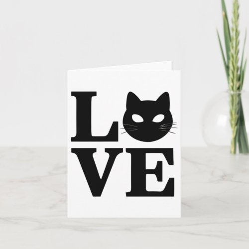 Cat Love  Card