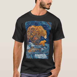 Cat Love Fishing Cat Artworks T-Shirt