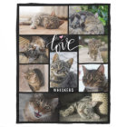 Cat LOVE Photo Collage Whiskers Name