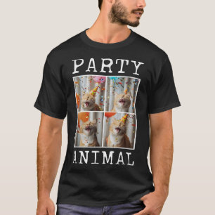 Cat Lover Animal Themed Happy Cat Birthday T-Shirt