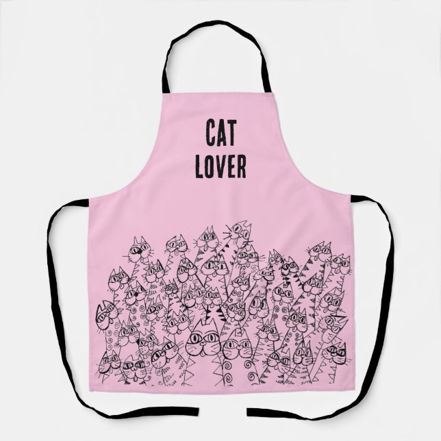 Cat Lover Apron (Front)