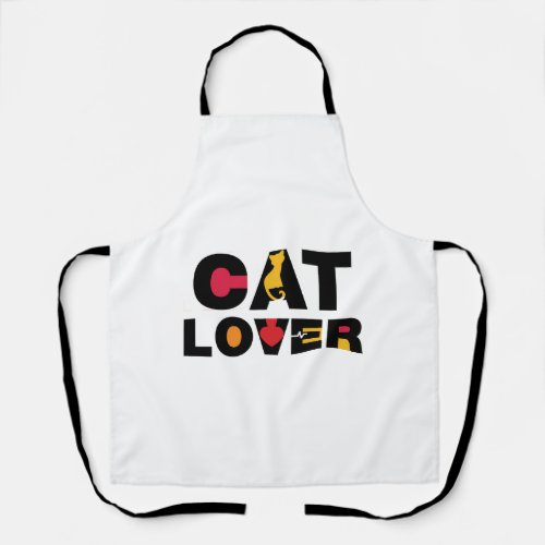 Cat Lover               Apron