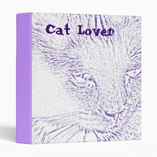 Cat Lover Binder (Front/Spine)