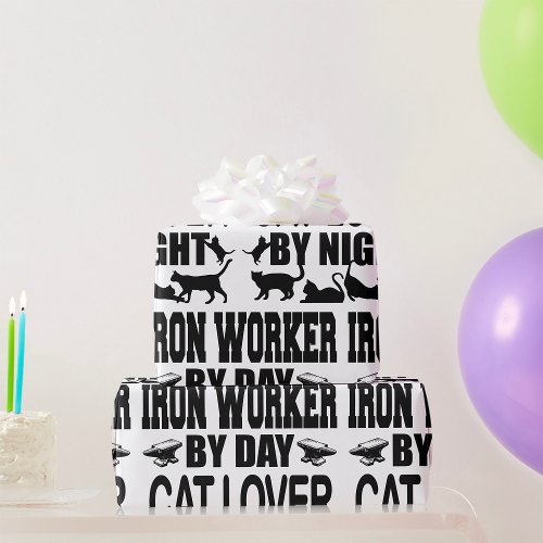 Cat Lover By Night Wrapping Paper