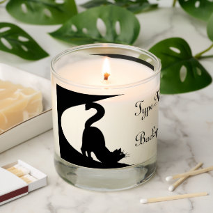 Cat Lover Candles Personalized Cat Art Candles
