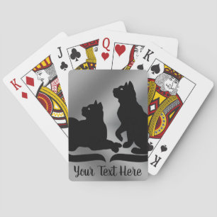 Cat Lover Cards Black Cat Playing Cards