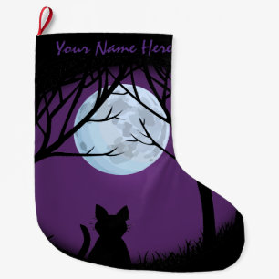 Cat Lover Christmas Stocking Customized Stocking