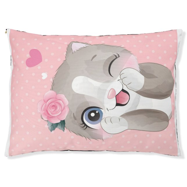Cat Lover | Cute Little Kittens Pet Bed (Front)