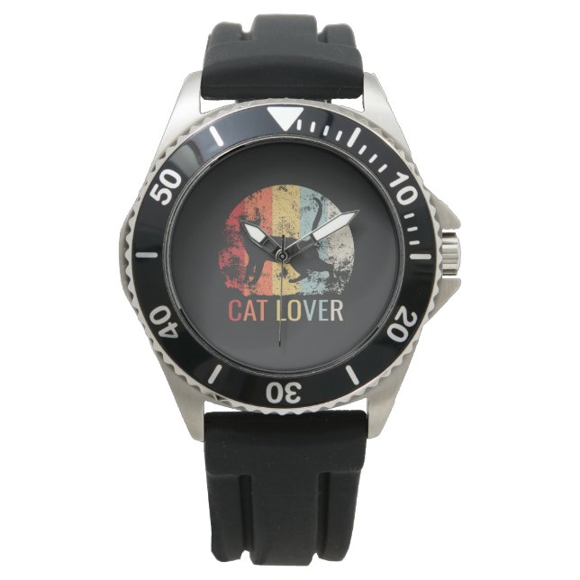 Cat Lover eWatch Watch (Front)