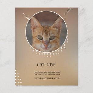 Cat lover flyer