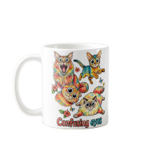 Cat Lover Fun Cat's Curious Quartet, Cat Cute PNG