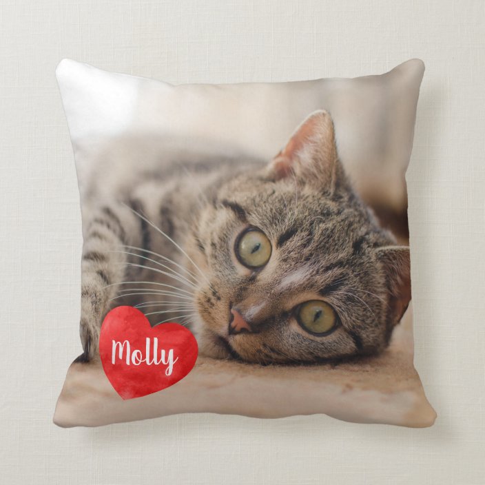 And Pet Loss Gift Cat Lovers Your Pet On A Custom Throw Pillow Portrait Pet Pillow Gift For Dog Lovers Made In The Usa Home Decor Home Living Vadel Com