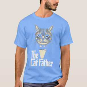 Cat Lover Gifts Funnyhe CatFather Mens Cat Dad boy T-Shirt