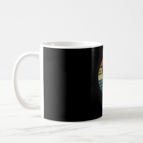 Cat Lover Gifts Retro Vintage Kitty Silhouette Coffee Mug