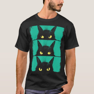 Cat Lover, Grumpy Black Kitten, Cat Mom, Cat Dad 1 T-Shirt