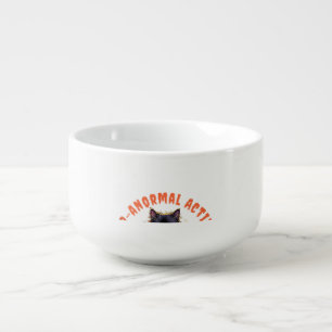 Cat Lover Halloween Purr-anormal Activity Spooky C Soup Mug