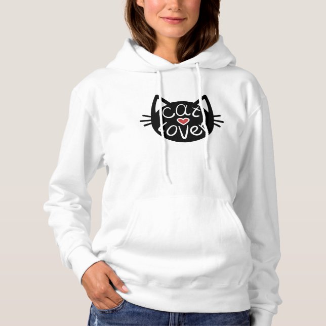 Cat Lover Hoodie (Front)