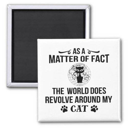 Cat lover humor magnet