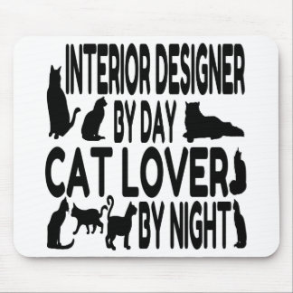 Cat Lover Interior Designer Mouse Pad